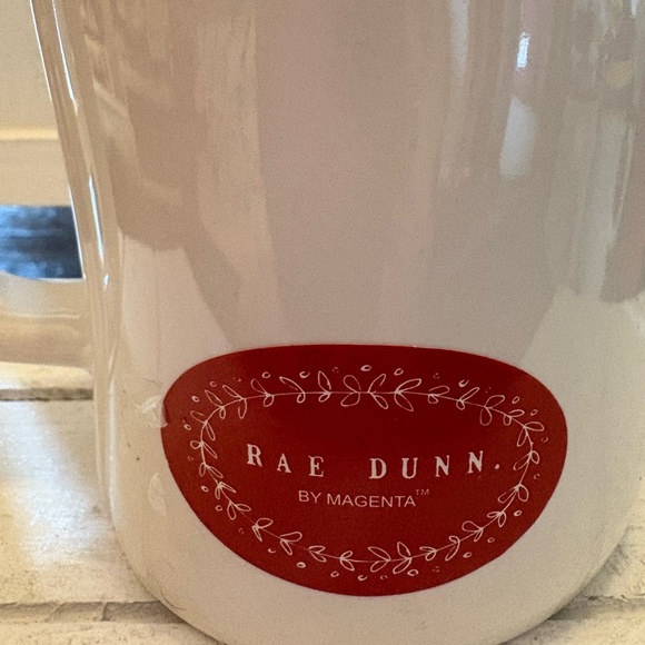 Rae Dunn Snow Day Mug - White and Red - Picture 2 of 3